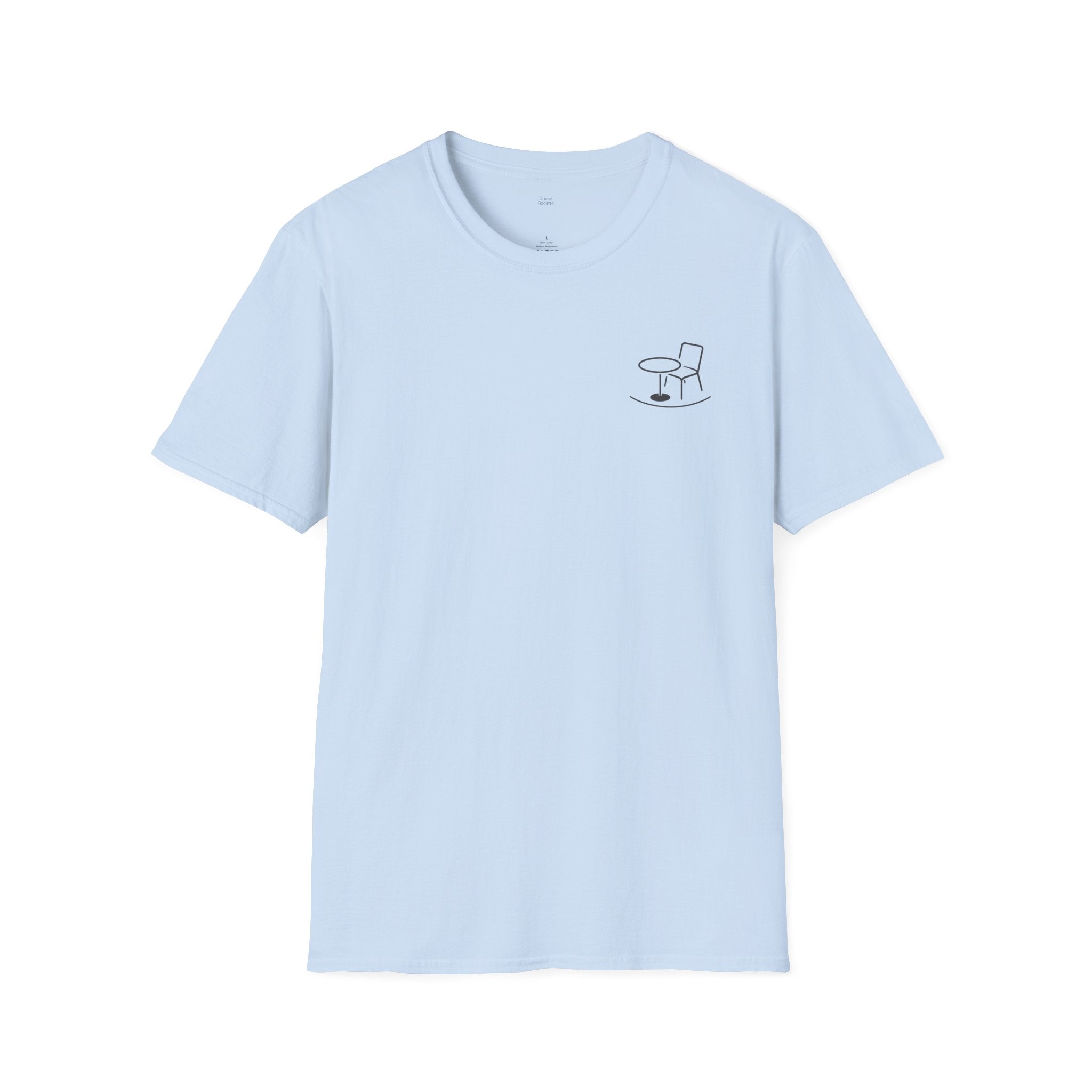 Cruise Life | Me and the Sea - Table and Chair T-Shirt