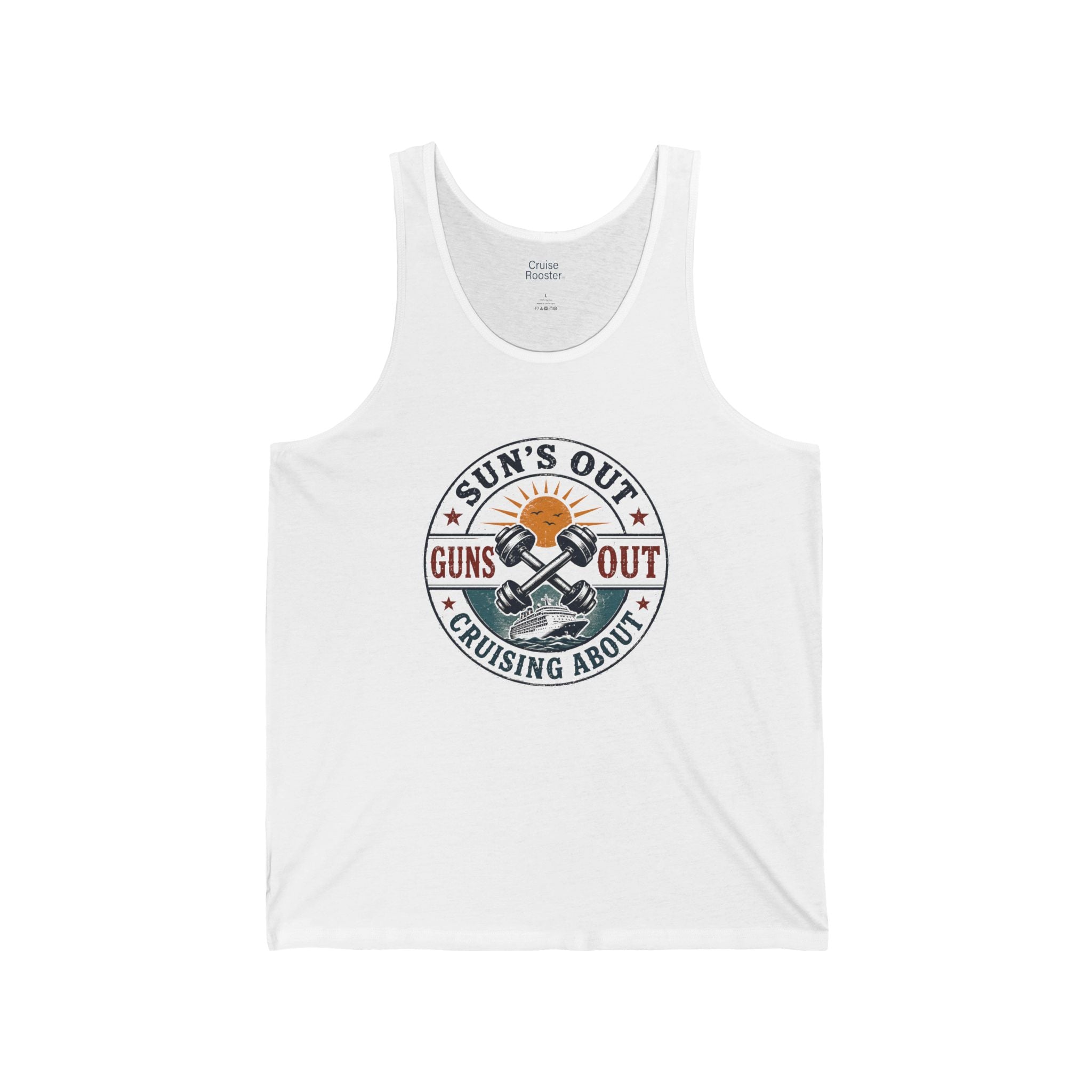 Cruise Life | Sun's Out Guns Out Tank Top