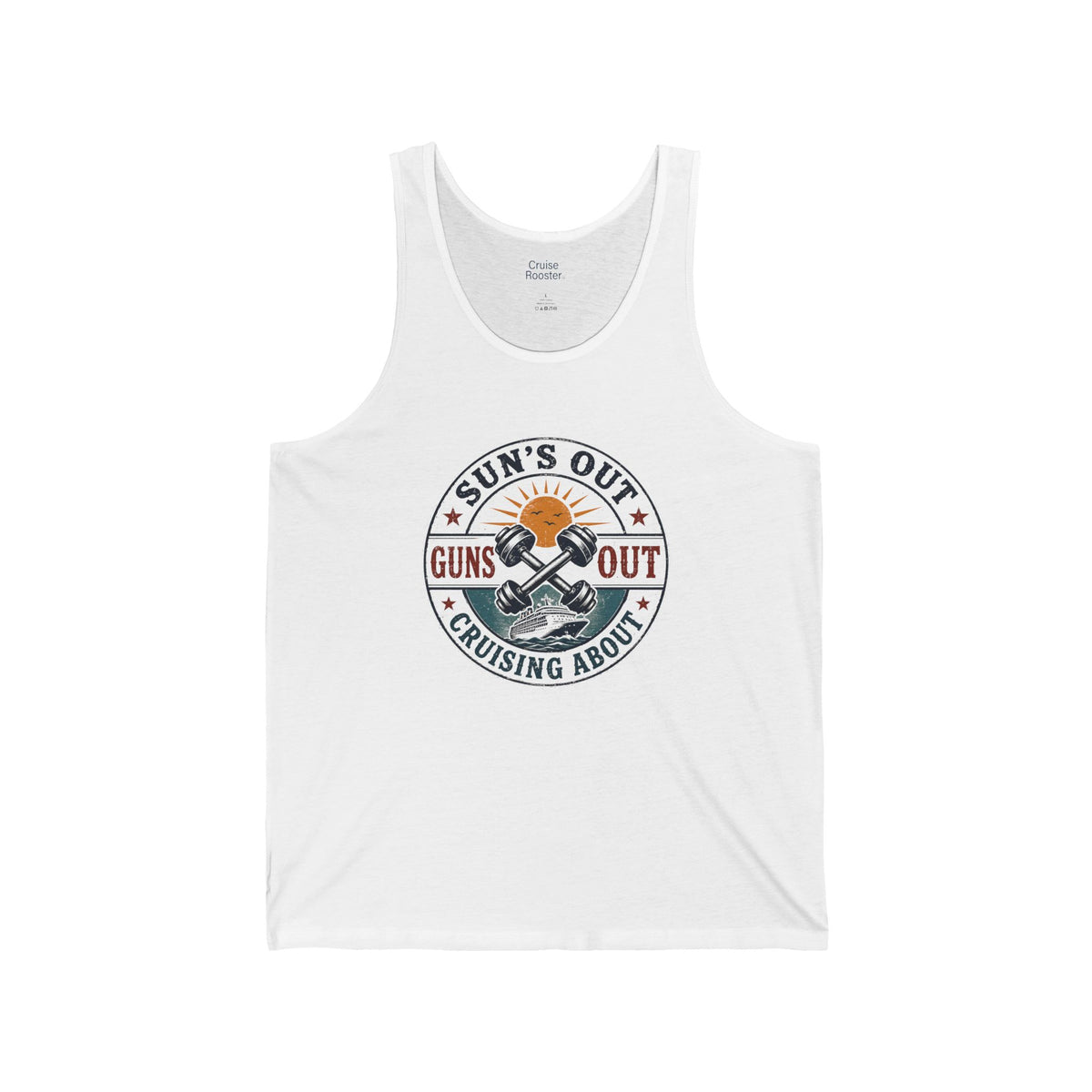 Cruise Life | Sun's Out Guns Out Tank Top