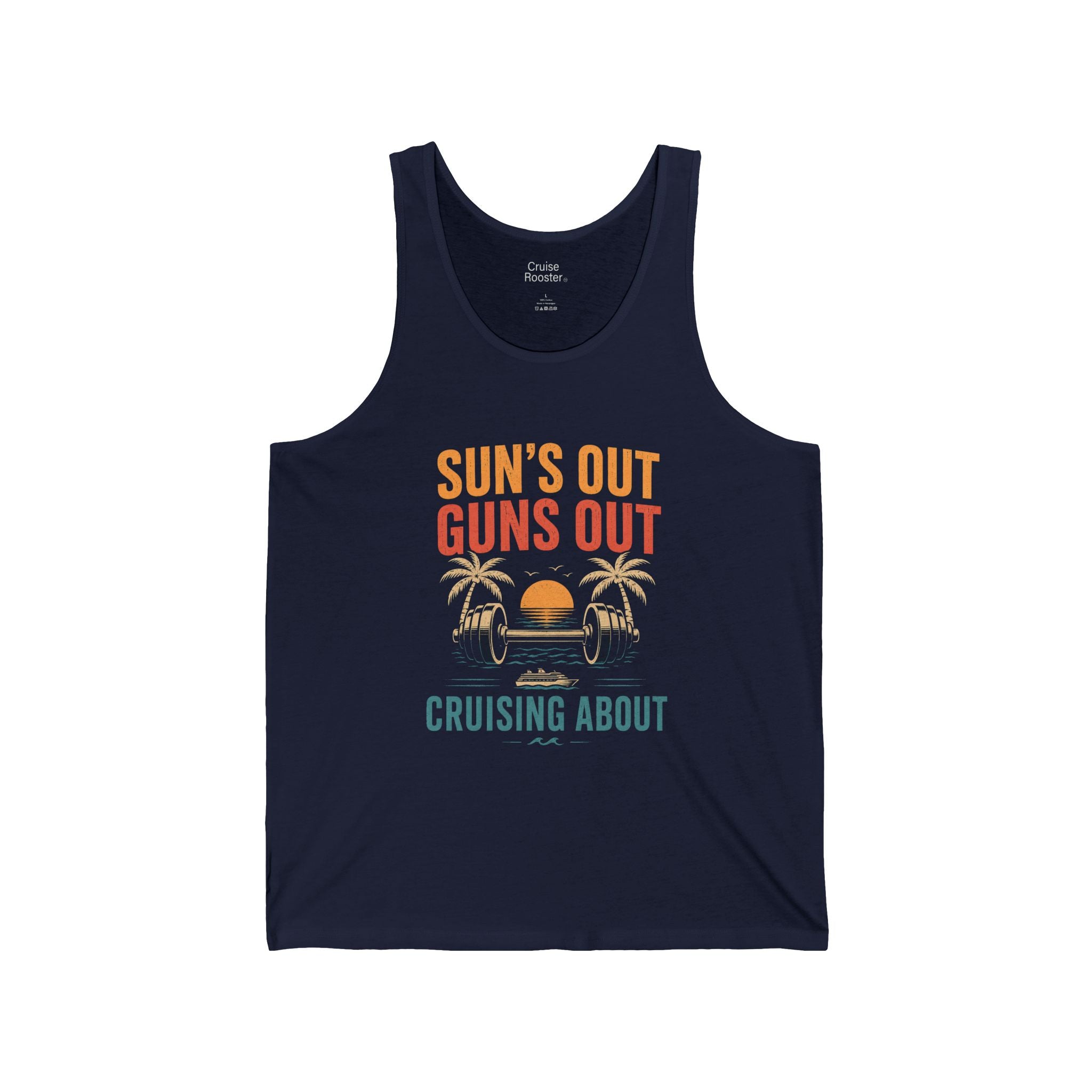 Cruise Life | Sun's Out Guns Out Tank Top