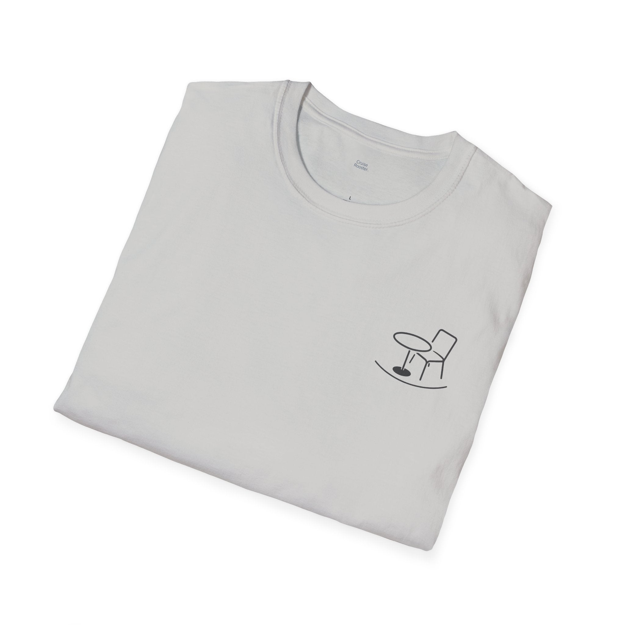 Cruise Life | Me and the Sea - Table and Chair T-Shirt