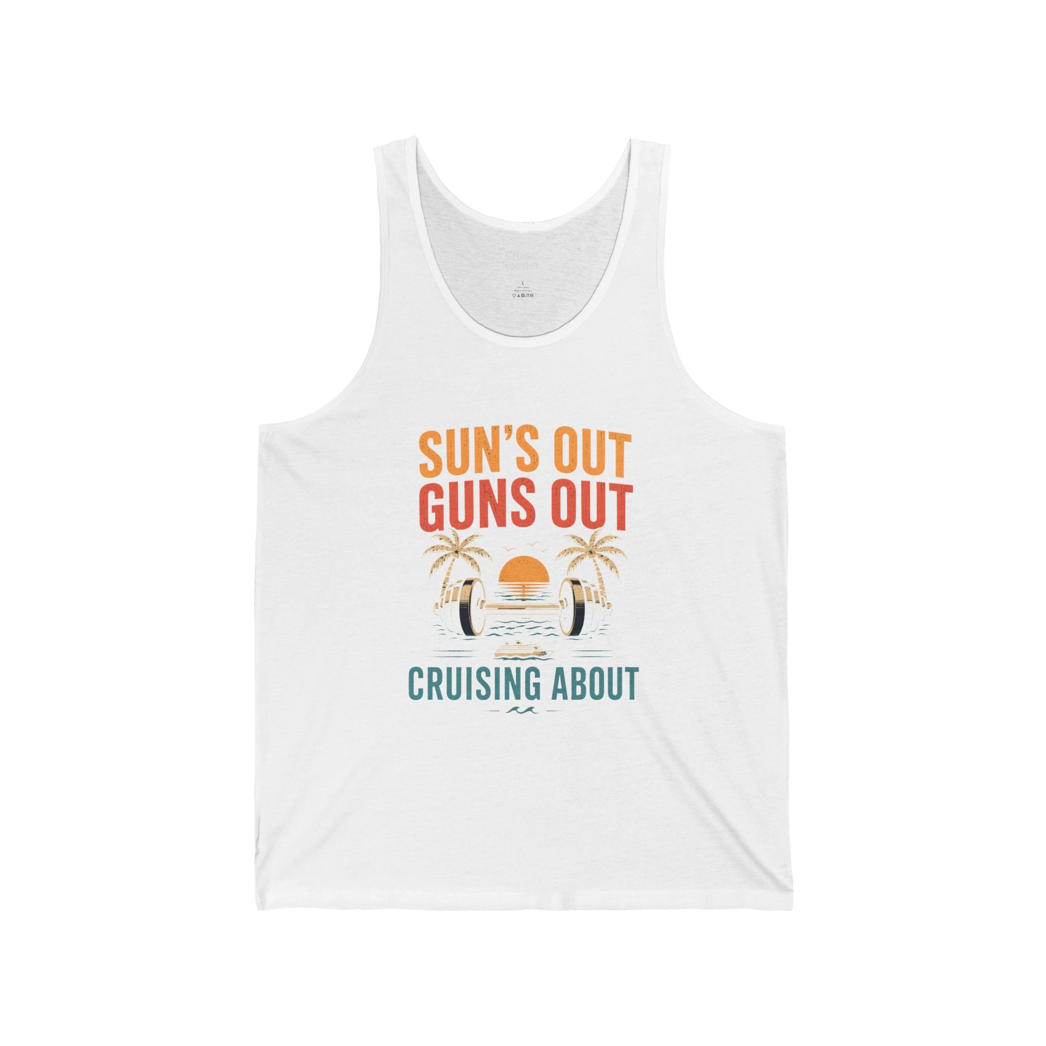 Cruise Life | Sun's Out Guns Out Tank Top
