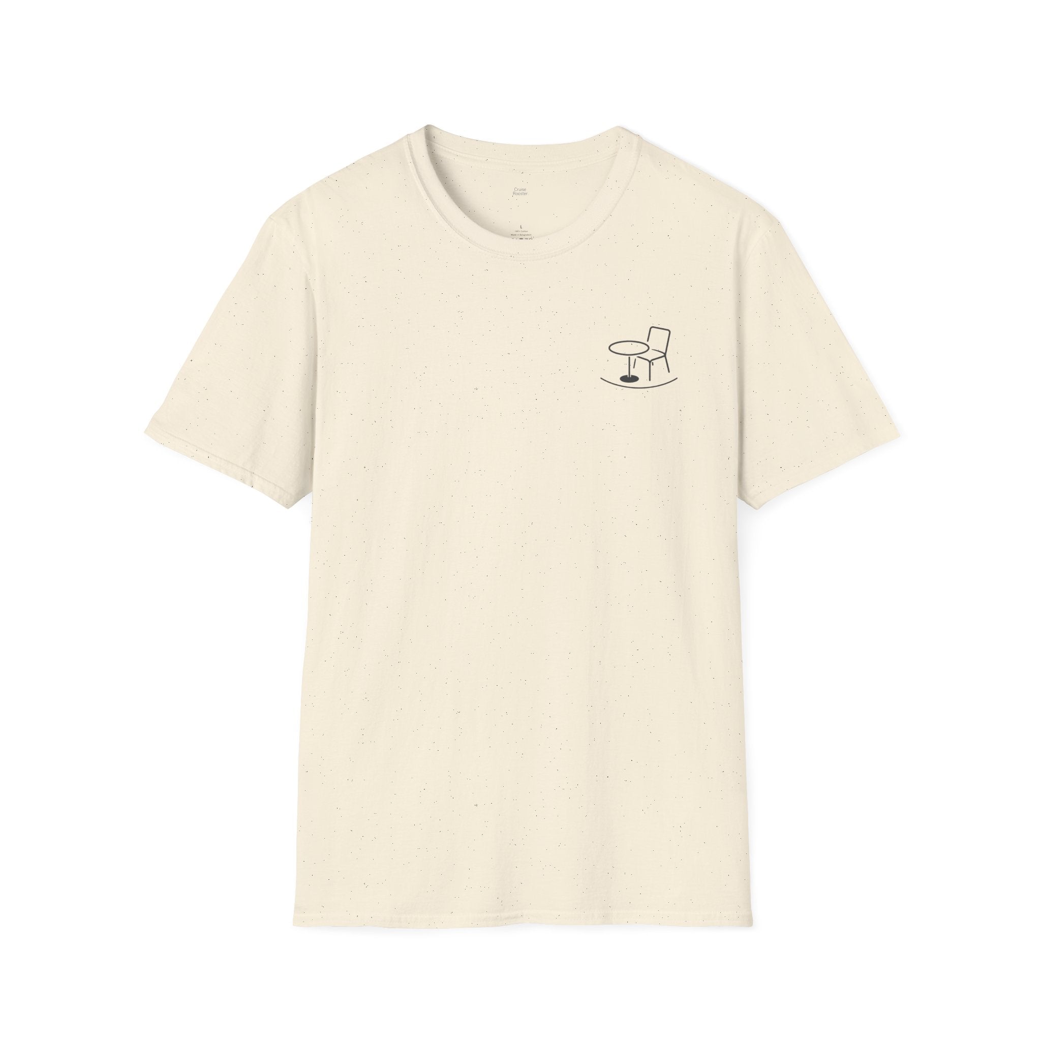 Cruise Life | Me and the Sea - Table and Chair T-Shirt