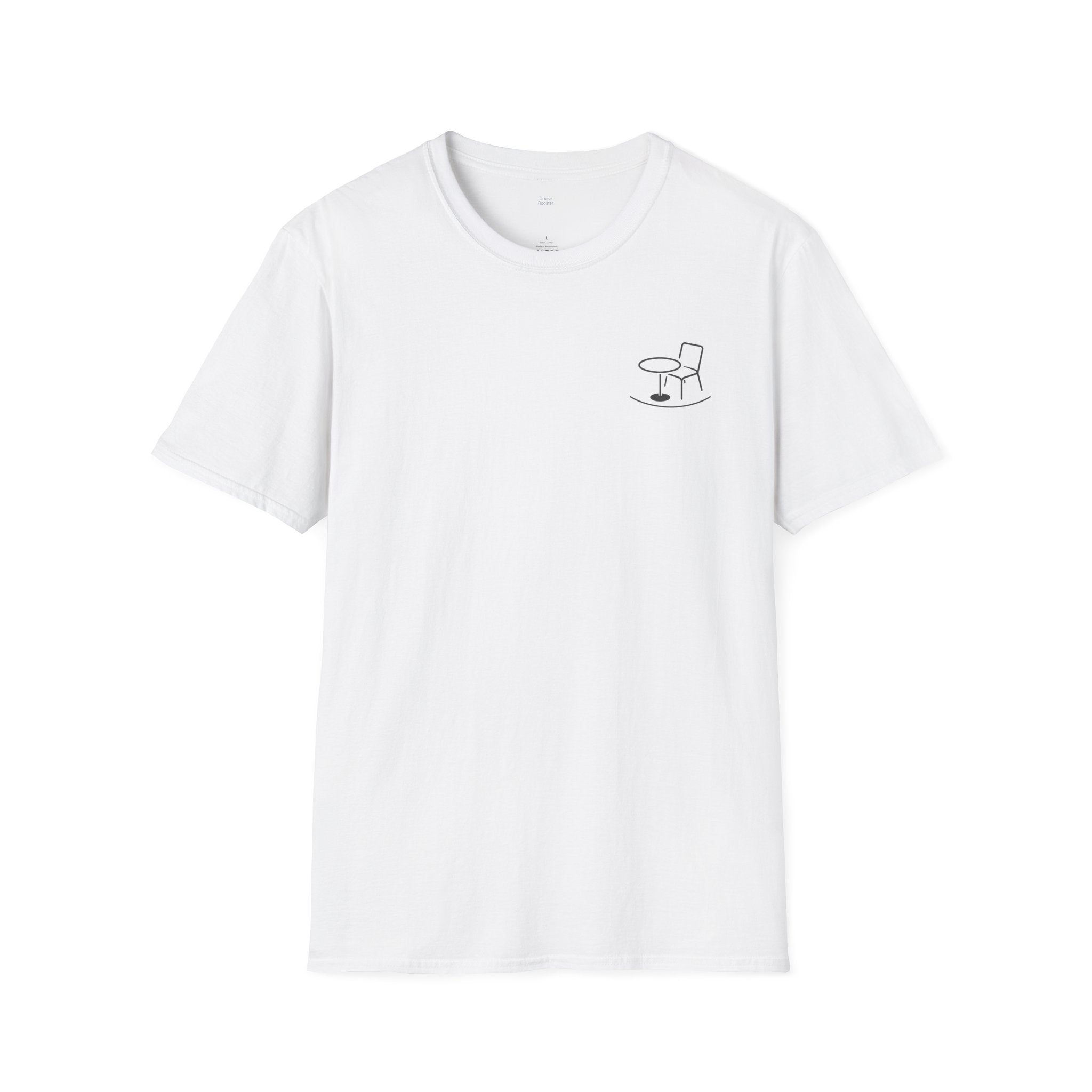 Cruise Life | Me and the Sea - Table and Chair T-Shirt