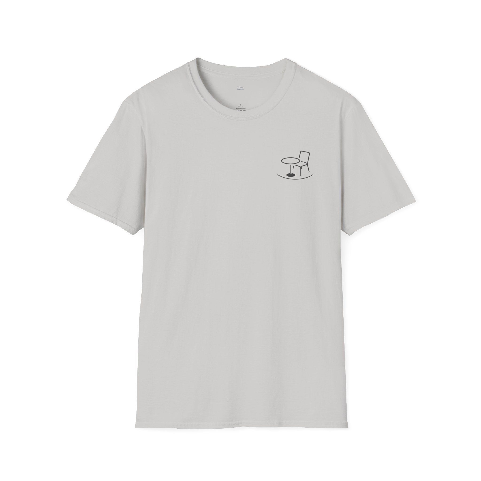 Cruise Life | Me and the Sea - Table and Chair T-Shirt