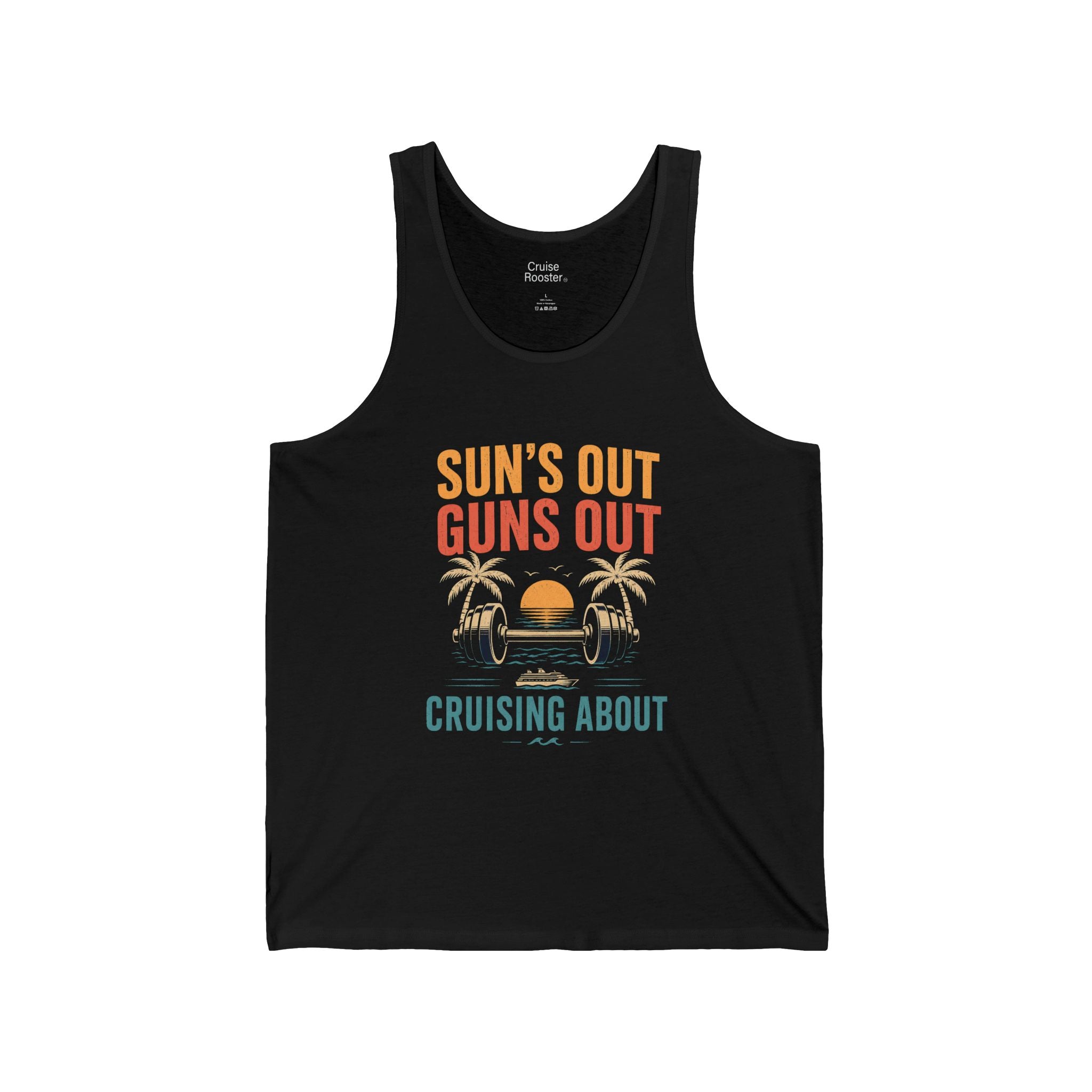 Cruise Life | Sun's Out Guns Out Tank Top