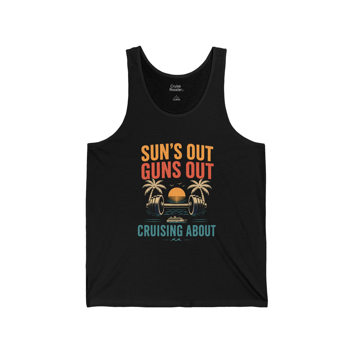 Cruise Life | Sun's Out Guns Out Tank Top