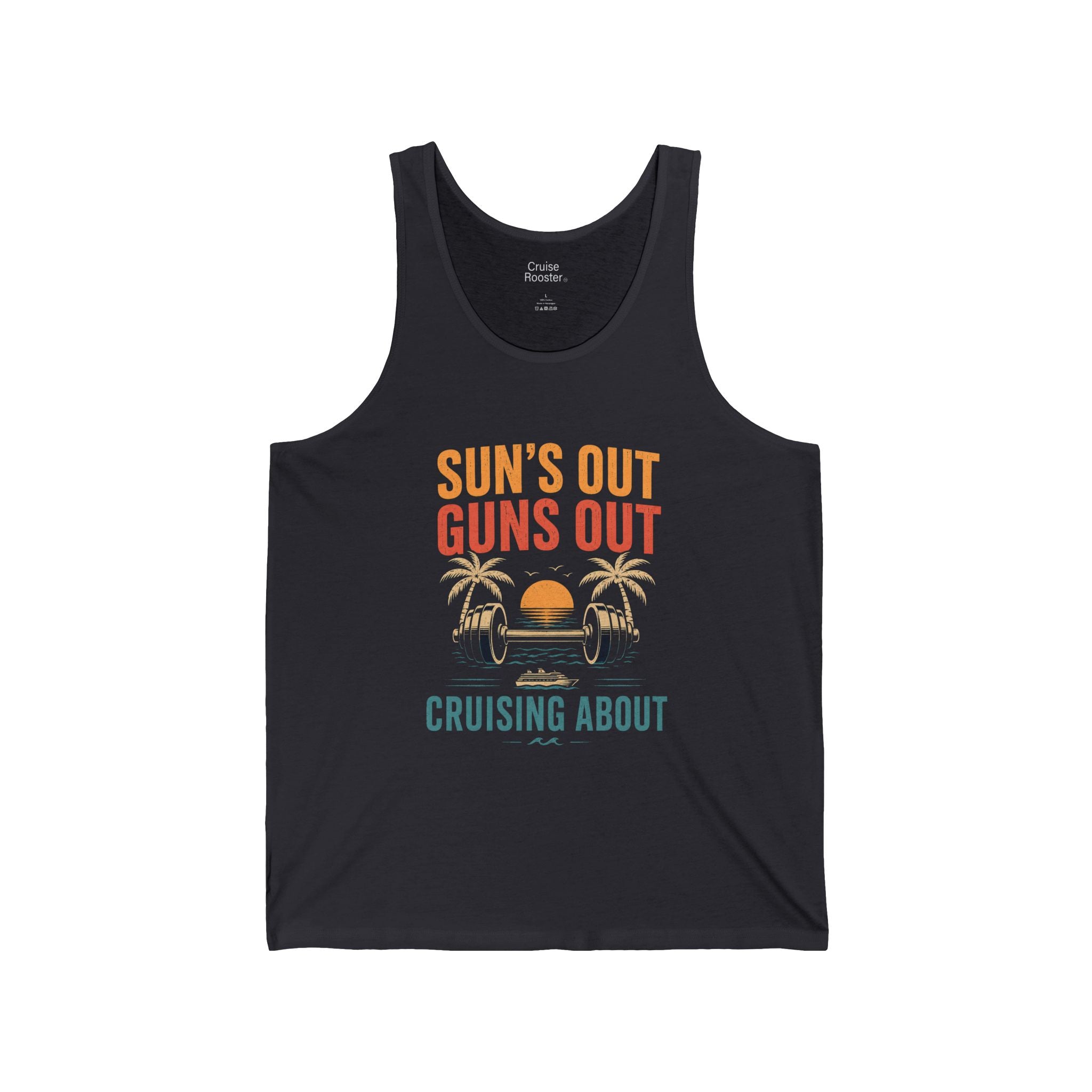 Cruise Life | Sun's Out Guns Out Tank Top
